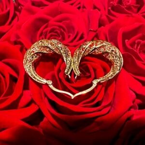 Elegant Gold Hoop Earrings